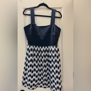 Pants Store Navy and white dress. EUC